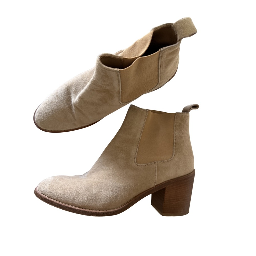 Jenni Kayne Beige Ankle Booties